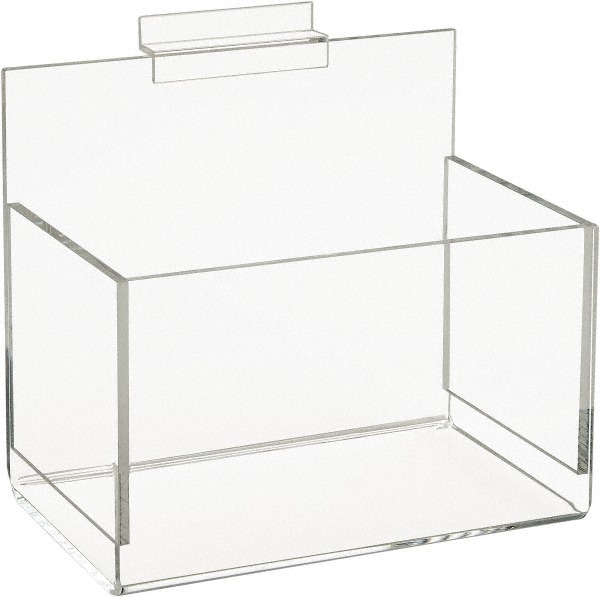 ECONOCO - Plastic Slatwall Bin: Clear | MSC Industrial Supply Co.