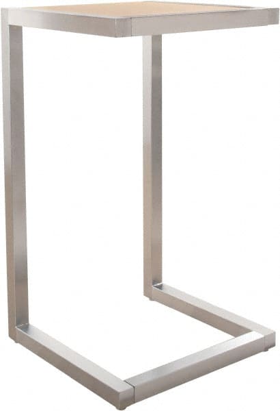 Pedestal Table: Maple Table Top, Square, 24" OAL, 24" OAW, 42" OAH