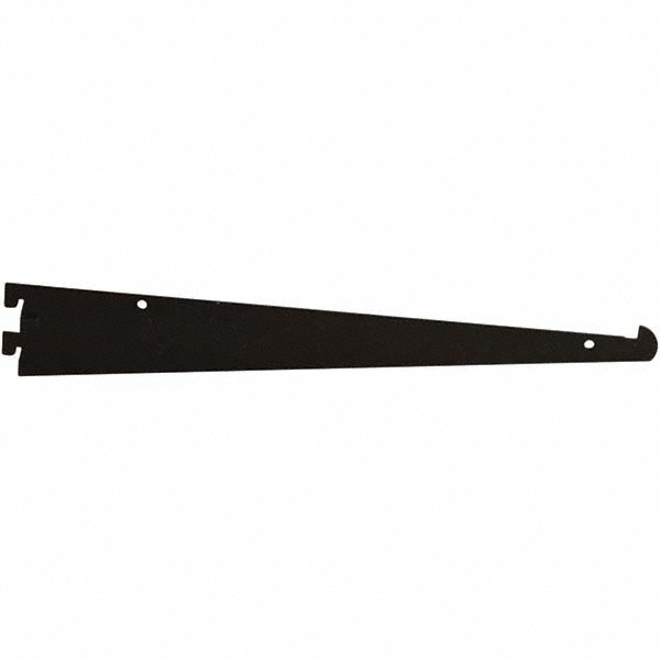 ECONOCO Black Matte Finish Shelf Bracket MSC Industrial Supply Co.