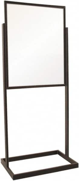 ECONOCO BH30/MAB 22 Inch Wide x 28 Inch High Sign Compatibility, Steel Square Frame Bulletin Sign Holder 