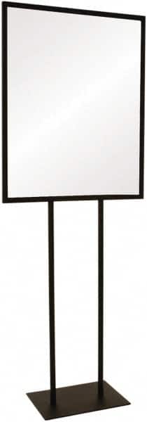 ECONOCO BH28/MAB 22 Inch Wide x 28 Inch High Sign Compatibility, Steel Square Frame Bulletin Sign Holder 