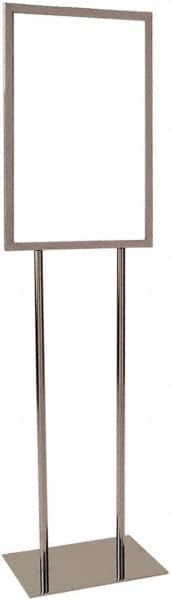 ECONOCO BH22 14 Inch Wide x 22 Inch High Sign Compatibility, Steel Square Frame Bulletin Sign Holder 