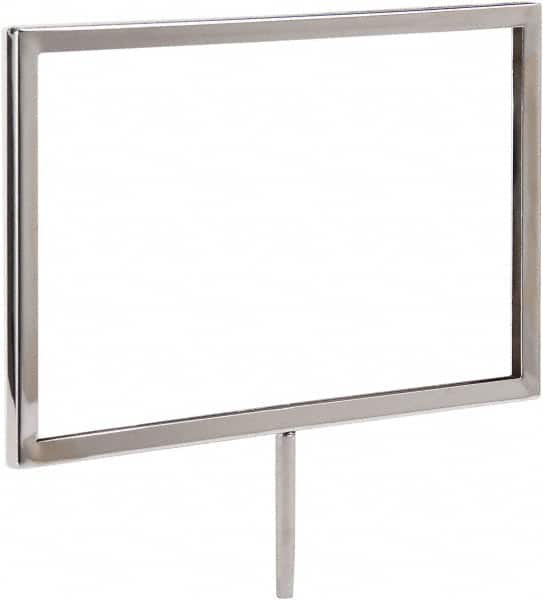 Econoco 11W x 7H Sign Holder w/ (2) 4 Stems and Flat Base