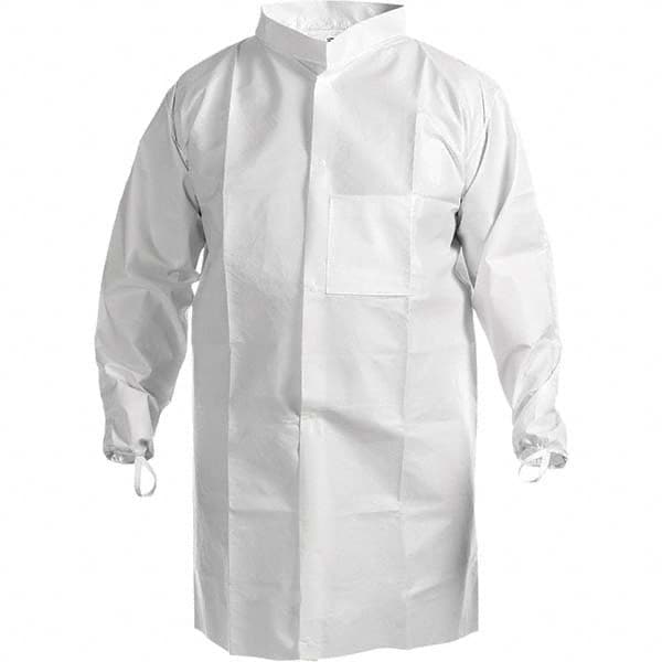 Kimberly-Clark Professional 47652 Lab Coat: Size Medium, Polypropylene 
