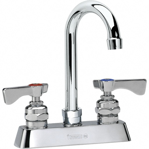 Deck Mount, High Arc Deck Mount Faucet