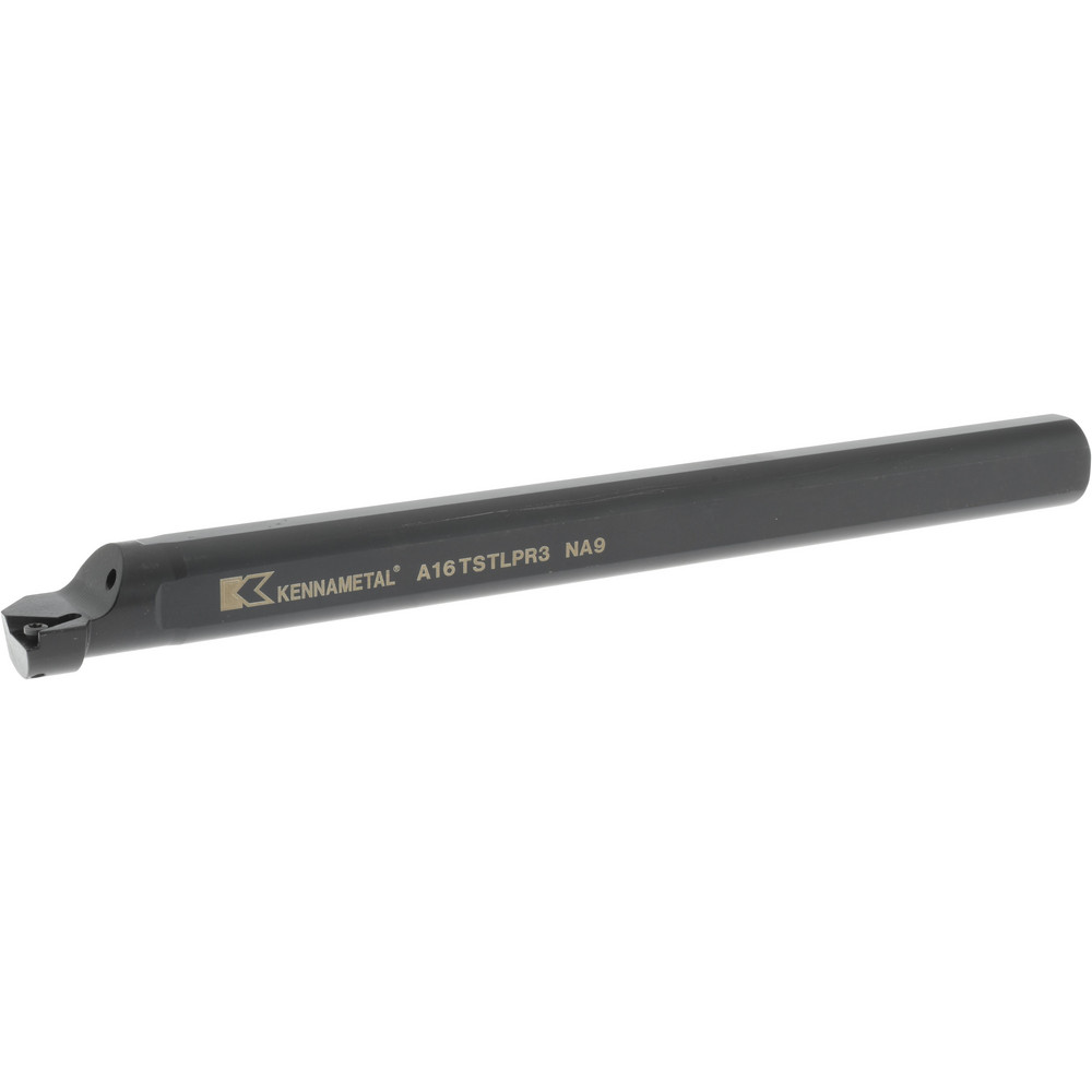 Indexable Boring Bar: A16STLPR3, 30.99 mm Min Bore Dia, Right Hand Cut, 1" Shank Dia, -5 ° Lead Angle, Steel