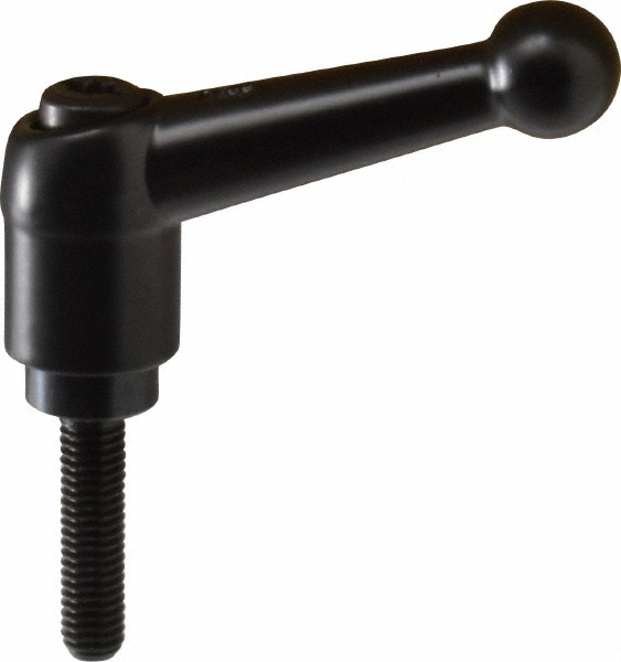 KIPP Metric Threaded Stud Adjustable Clamping Handle M5 x 0.80
