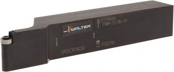 Walter 5523310 RH SRSC Neutral Rake Indexable Turning Toolholder 