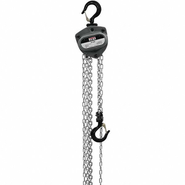 Jet Manual Hand Chain Hoist 550 lb Working Load Limit, 15' Max Lift