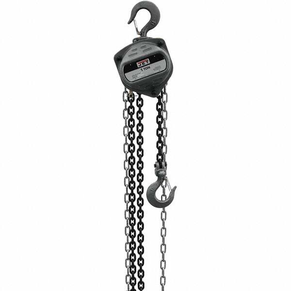 Manual Hand Chain Hoist: 2,200 lb Working Load Limit, 20' Max Lift