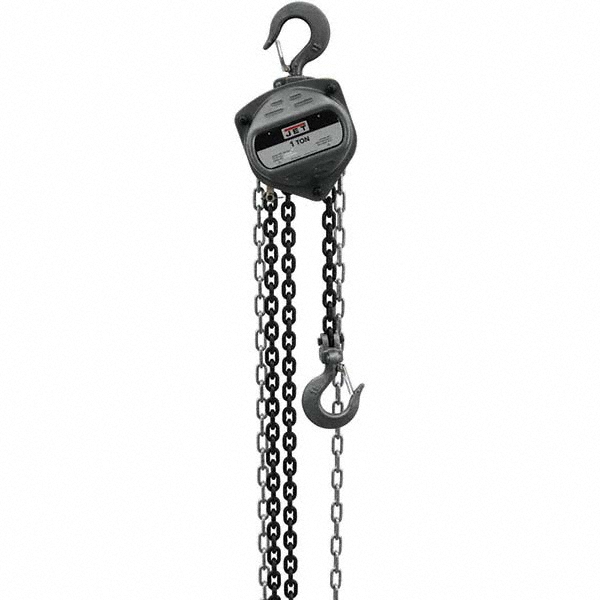 Jet Manual Hand Chain Hoist 2,200 lb Working Load Limit, 30' Max