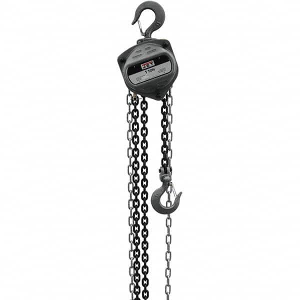 Manual Hand Chain Hoist: 2,200 lb Working Load Limit, 30' Max Lift