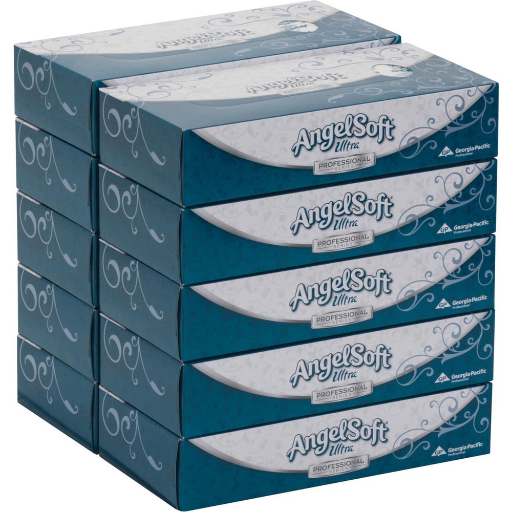 Angel Soft Ultra Professional Series 2-Ply Facial Tissue, Flat Box