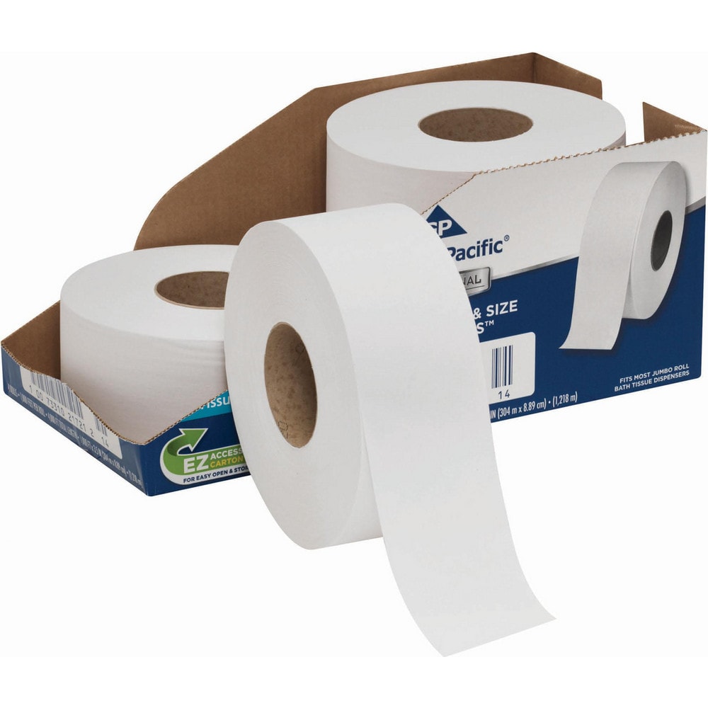 GP Georgia-Pacific Professional Series Jumbo Jr. 2-Ply Toilet Paper, White