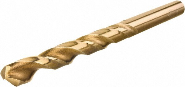 Jobber Length Drill Bit: 0.25" Dia, 135 °, Cobalt