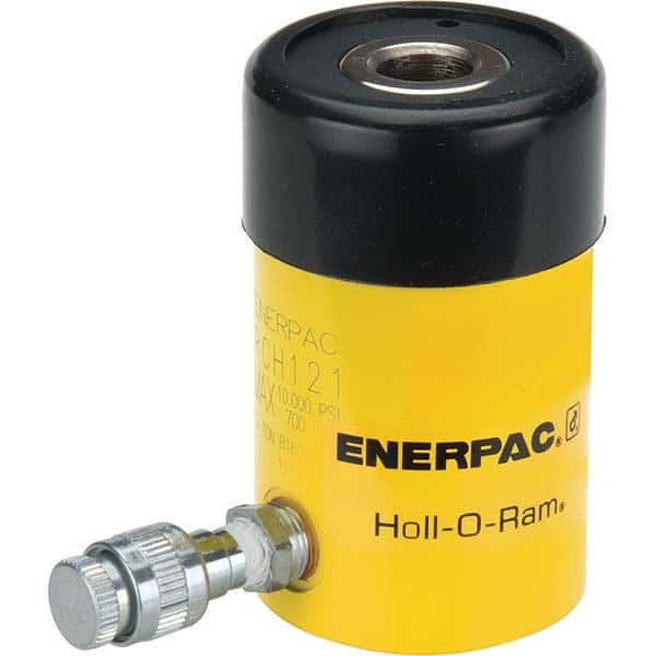 Enerpac RCH121H Compact Hydraulic Cylinder: Base Mounting Hole Mount 