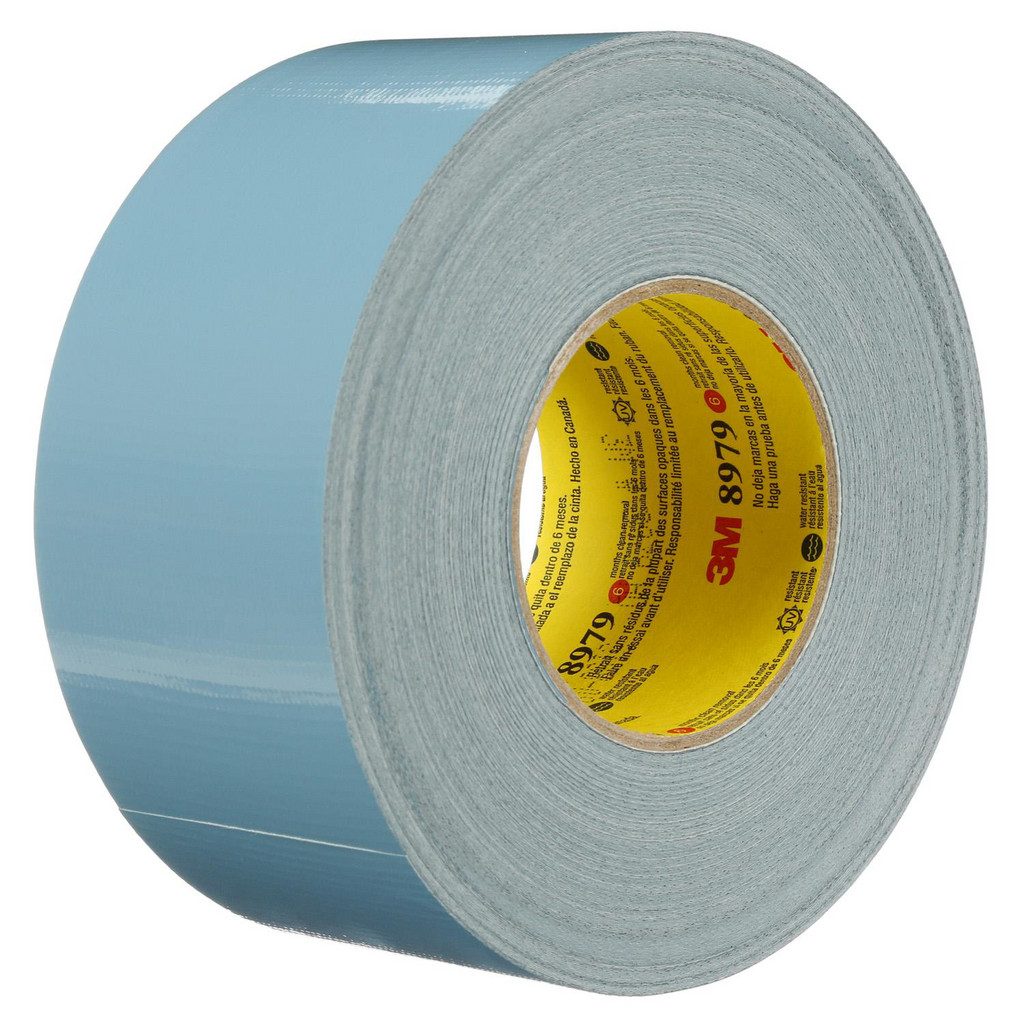 3M Performance Plus Duct Tape 8979, Slate Blue, 48 mm x 54.8 m, 12.1 mil, Conveniently Packaged | Part #00021200564680