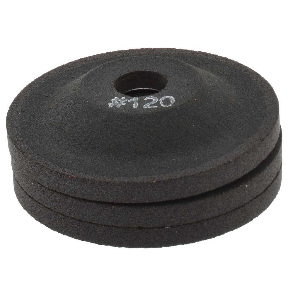 Depressed Center Wheel: 2" Dia, Aluminum Oxide