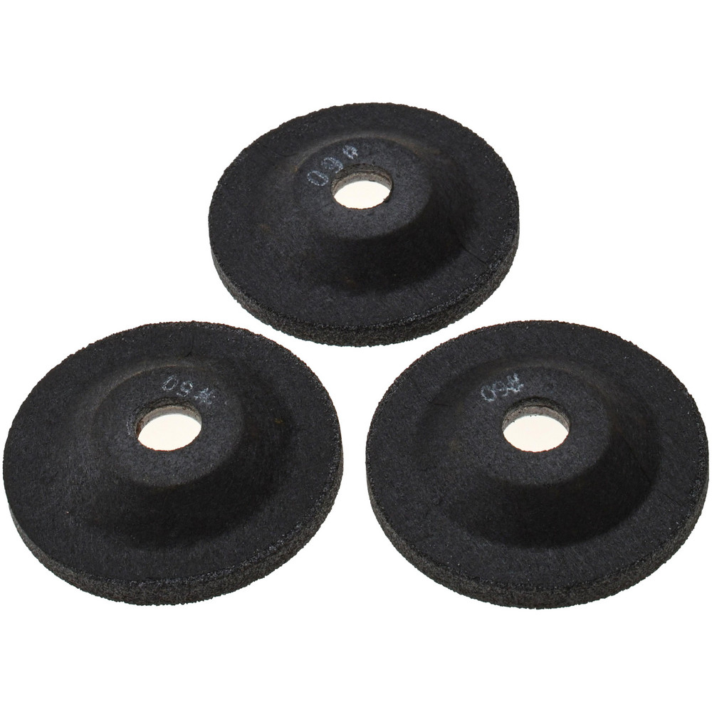 Depressed Center Wheel: 2" Dia, Aluminum Oxide