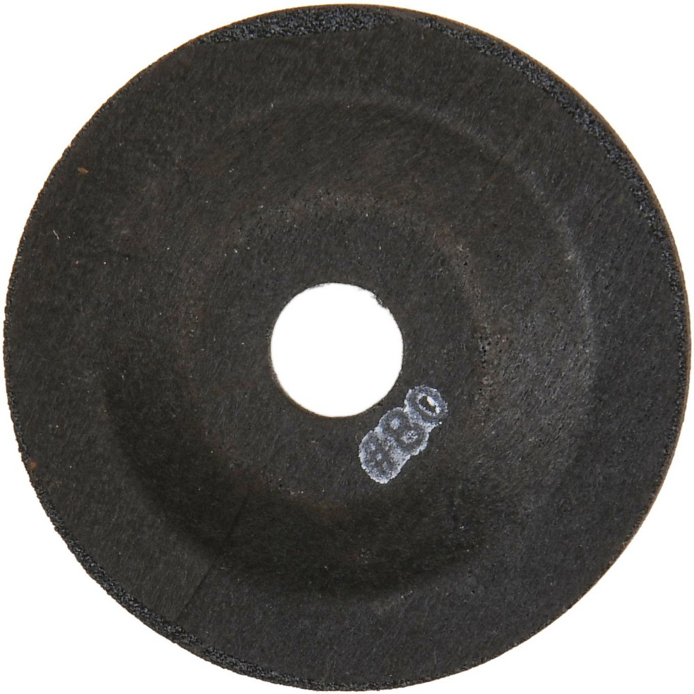 Depressed Center Wheel: 2" Dia, Aluminum Oxide