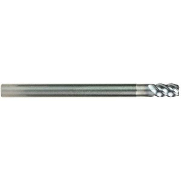 OSG 457110411 Corner Radius End Mill: 0.3937" Dia, 0.5906" LOC, 0.0787" Radius, 4 Flutes, Solid Carbide Image