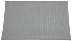 Anti-Fatigue Mat: 3' Length, 2' Wide, 3/8" Thick, Vinyl