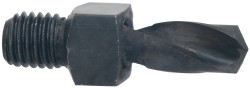 Threaded Shank Drill Bit: #19, 135 ° Point, 1/4-28 Shank, Cobalt
