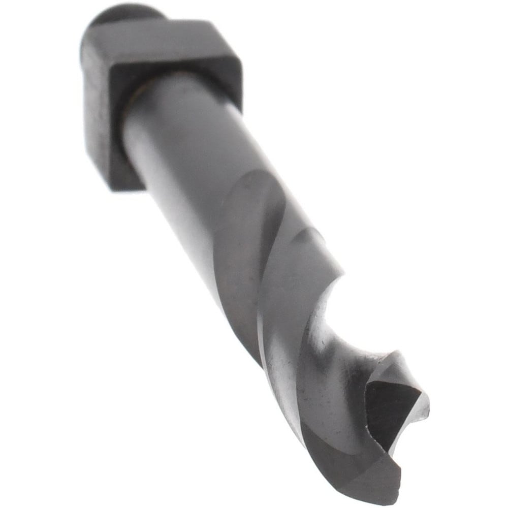 Hertel - Threaded Shank Drill Bit: 0.261" Dia, 135 ° Point, 1/4-28 ...