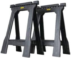 Stanley STST60952 Folding Sawhorse - Twin Pack: Gray 