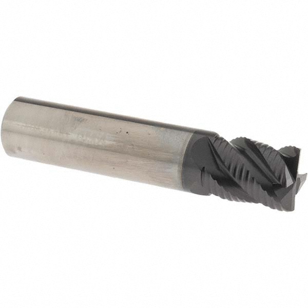 OSG 20151111 Corner Radius End Mill: 5/8" Dia, 3/4" LOC, 0.03" Radius, 4 Flutes, Solid Carbide Image