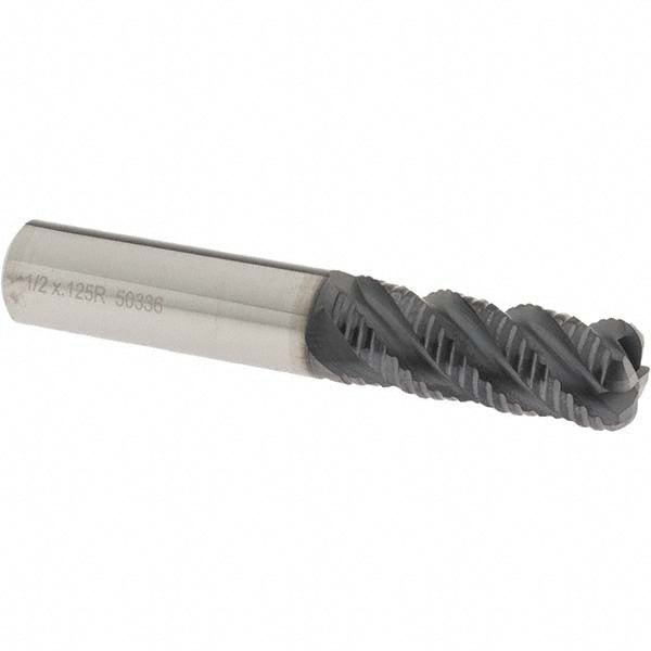 OSG 20151011 Corner Radius End Mill: 1/2" Dia, 1-1/4" LOC, 0.125" Radius, 4 Flutes, Solid Carbide Image