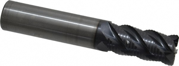 OSG 20151411 Corner Radius End Mill: 5/8" Dia, 1-1/4" LOC, 0.06" Radius, 4 Flutes, Solid Carbide Image