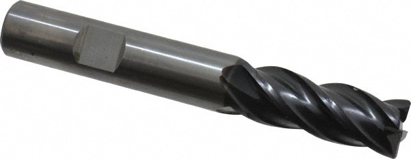 OSG VG434-5004 Corner Radius End Mill: 1/2" Dia, 1-1/4" LOC, 0.03" Radius, 4 Flutes, Solid Carbide Image