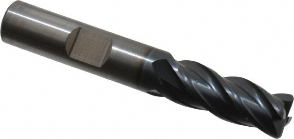 OSG VG434-3756 Corner Radius End Mill: 3/8" Dia, 7/8" LOC, 0.045" Radius, 4 Flutes, Solid Carbide Image