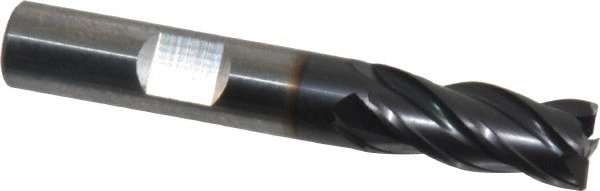 OSG VG434-3758 Corner Radius End Mill: 3/8" Dia, 7/8" LOC, 0.015" Radius, 4 Flutes, Solid Carbide Image