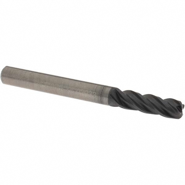 OSG VG434-2504 Corner Radius End Mill: 1/4" Dia, 3/4" LOC, 0.06" Radius, 4 Flutes, Solid Carbide Image