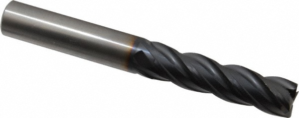 OSG VG441-6258 Square End Mill: 5/8 Dia, 2-1/4 LOC, 5/8 Shank Dia, 5 OAL, 4 Flutes, Solid Carbide Image