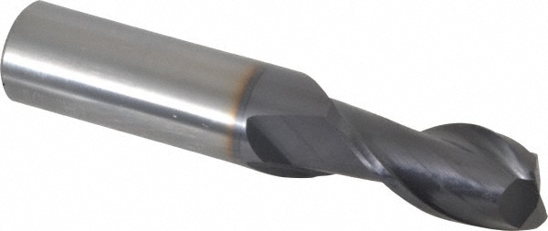 OSG HP421-6875 Square End Mill: 11/16 Dia, 1-3/8 LOC, 3/4 Shank Dia, 4 OAL, 2 Flutes, Solid Carbide Image