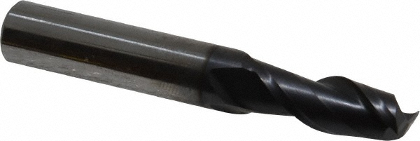 OSG HP421-3438 Square End Mill: 11/32 Dia, 7/8 LOC, 3/8 Shank Dia, 2-1/2 OAL, 2 Flutes, Solid Carbide Image