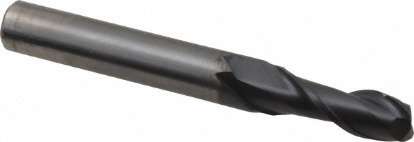 OSG HP421-2812 Square End Mill: 9/32 Dia, 3/4 LOC, 5/16 Shank Dia, 2-1/2 OAL, 2 Flutes, Solid Carbide Image