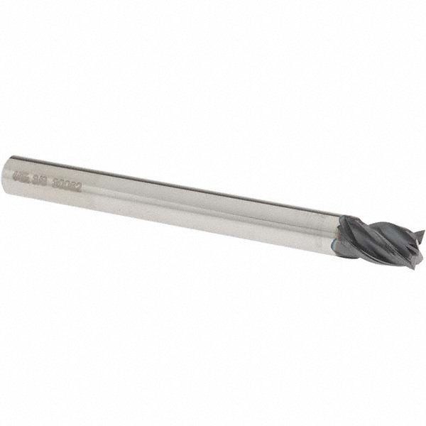 OSG VG464-3750 Square End Mill: 3/8 Dia, 1/2 LOC, 3/8 Shank Dia, 4 OAL, 4 Flutes, Solid Carbide Image