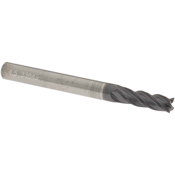 OSG HP441-1772 Square End Mill: 0.1772 Dia, 0.5512 LOC, 4 Flutes, Solid Carbide Image