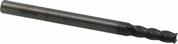 OSG HP441-1378 Square End Mill: 0.1378 Dia, 0.4724 LOC, 4 Flutes, Solid Carbide Image