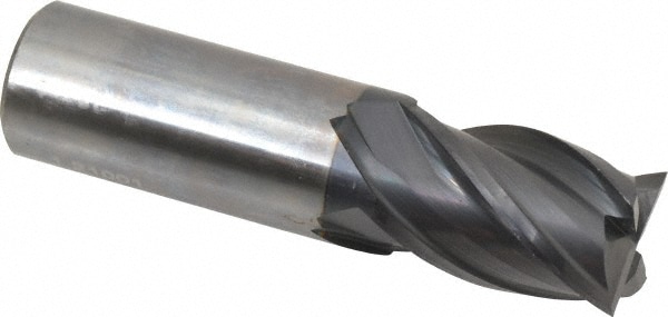 OSG HP441-1000 Square End Mill: 1 Dia, 1-1/2 LOC, 1 Shank Dia, 4 OAL, 4 Flutes, Solid Carbide Image