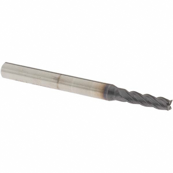 OSG HP441-1406 Square End Mill: 9/64 Dia, 1/2 LOC, 3/16 Shank Dia, 2 OAL, 4 Flutes, Solid Carbide Image