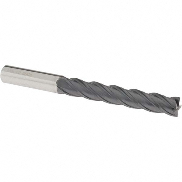 OSG VG441-5013 Square End Mill: 1/2 Dia, 3 LOC, 1/2 Shank Dia, 5 OAL, 4 Flutes, Solid Carbide Image