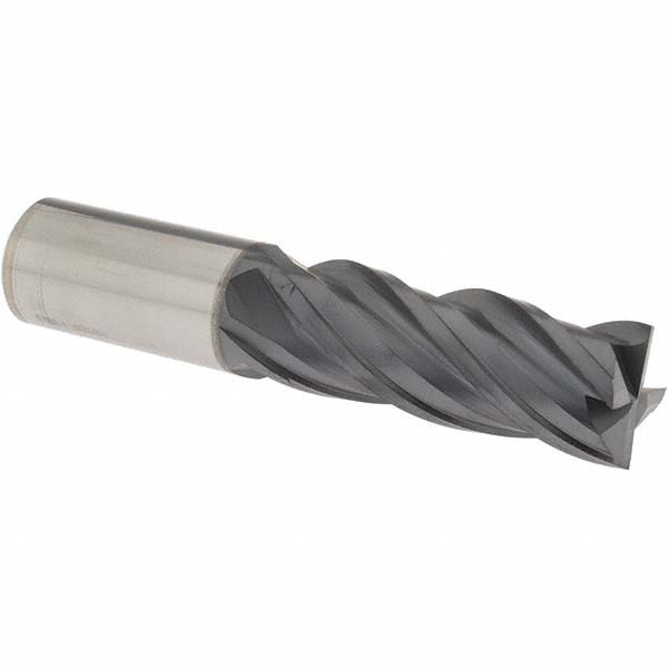 OSG VG441-1002 Square End Mill: 1 Dia, 2-1/2 LOC, 1 Shank Dia, 5 OAL, 4 Flutes, Solid Carbide Image