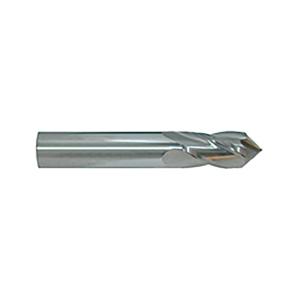 Drill Mill: 4 Flutes, 90 ° Point