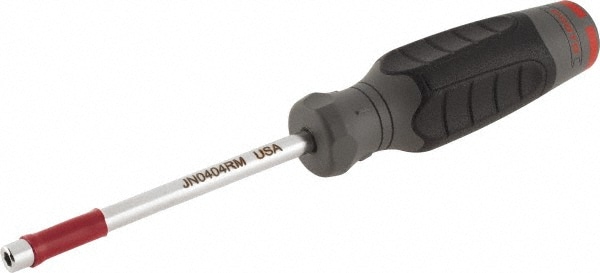 Nut Driver: Hollow Shaft, Ergonomic Handle, 8-1/4" OAL