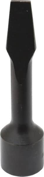 3/8" Drive, 5/16" Wide x 3/64" Thick Blade, Standard Slotted Screwdriver Socket